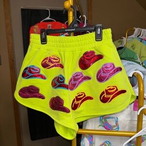 Queen of Sparkles Cowboy Hat Shorts